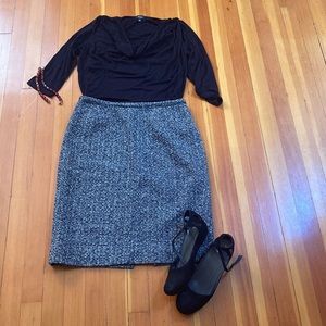 Storm, cowl neck top